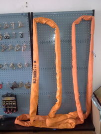 خرید WLL 20T وظیفه سنگین Endless Round Sling Polyester EN1492-2 Soft ORANGE online manufacture