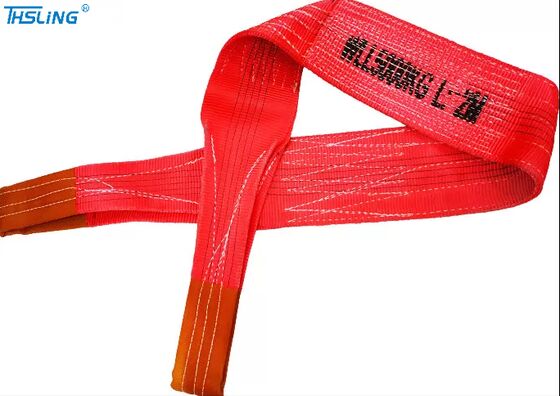 خرید 5T تسمه برزنتی تخت پلی استر – بادوام، ظرفیت بار بالا، بالابر همه کاره تولید آنلاین