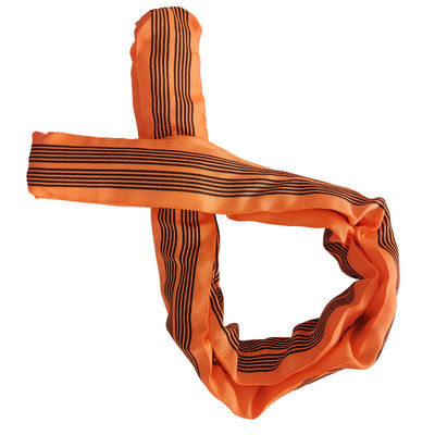 خرید بی پایان پلی استر دور بلند کردن Sling WLL 10T EN1492-2 طول سفارشی online manufacture