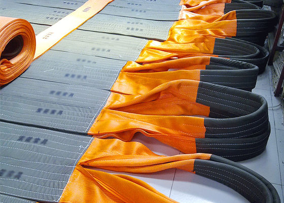 خرید چشم به چشم، پارچه صاف پارچه ای EN1492-1 2000 WLL 10T با لبه آبی online manufacture