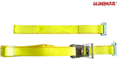 خرید WLL 3335 LBS پلی استر ریسمان Ratchet، تسمه نقاله تسمه نقاله CE تایید شده است online manufacture