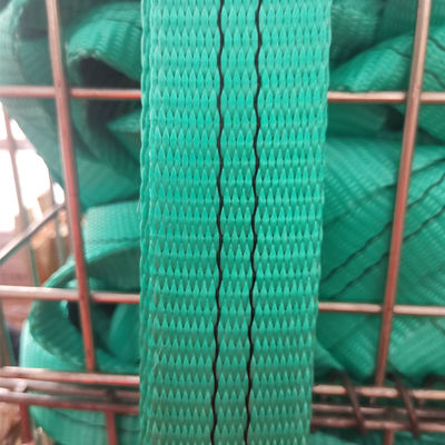 خرید 300mm عرض 12t پلی استر Webbing رول طرح تخت online manufacture