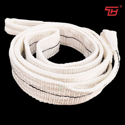 خرید زنجیر تخت تخت پلی استر دوتایی 1T سفید برای کارخانه فولاد ضد زنگ online manufacture