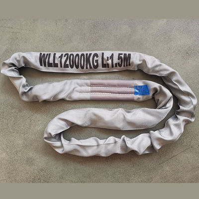 خرید 28mm Diameter Polyester Lifting Sling Offering Good Chemical Resistance and Oem Engineered for Industrial Hoisting Solutions online manufacture