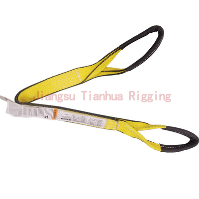 خرید بند 9800 #/اینچ 2 لایه پلی استر Twisted Eyes دارای لبه سیاه در هر دو طرف درمان شده است/ حمل، بلند کردن، بکسل کردن یا کشیدن بارها online manufacture