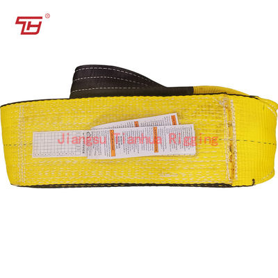 خرید Flat Pattern Polyester Lifting Sling Providing Lifting Capacity More Than 40 Tons and Safety Factor Levels 5 1 6 1 7 1 Engineered for Heavy Load Support online manufacture