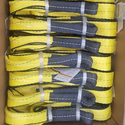 خرید Heavy Duty Lifting Polyester Lifting Sling Offering Elongation Less Than 7 Percent Suitable for Industrial Lifting Needs online manufacture